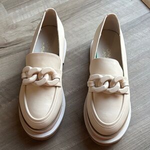 Coconuts by Matisse Cream Chain Loafers